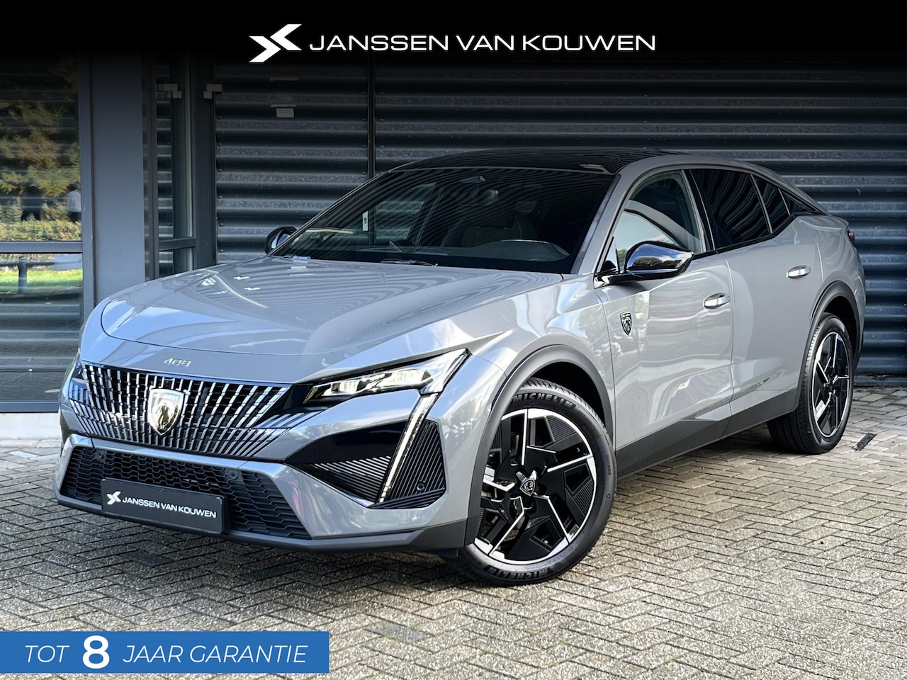 Peugeot e-408 - GT 58 kWh Massagestoelen  met Alcantara bekleding / Focal audio systeem / Panoramadak - AutoWereld.nl