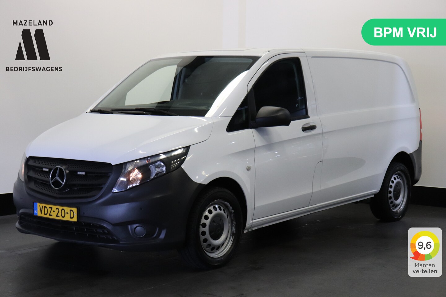 Mercedes-Benz Vito - 116 CDI Automaat EURO 6 - Airco - PDC - Cruise - €16.950,- Excl. - AutoWereld.nl