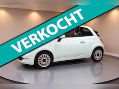 Fiat 500 C - 0.9 TwinAir Turbo Lounge *Mint-Groen* Navi|DAB|Cruise|NAP