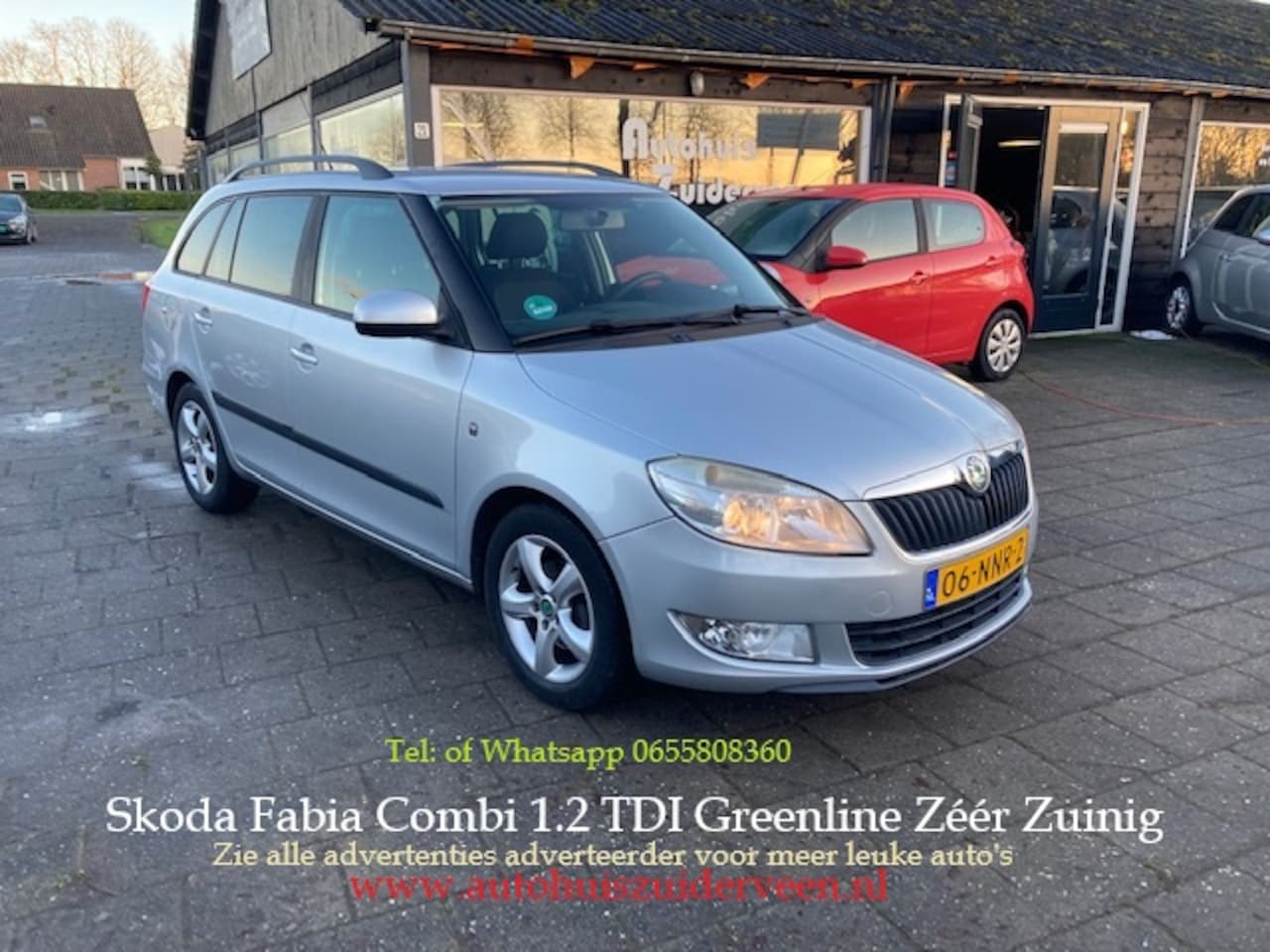 Skoda Fabia - Greenline 1.2 TDI 75PK Zéér Zuinig Rijden - AutoWereld.nl