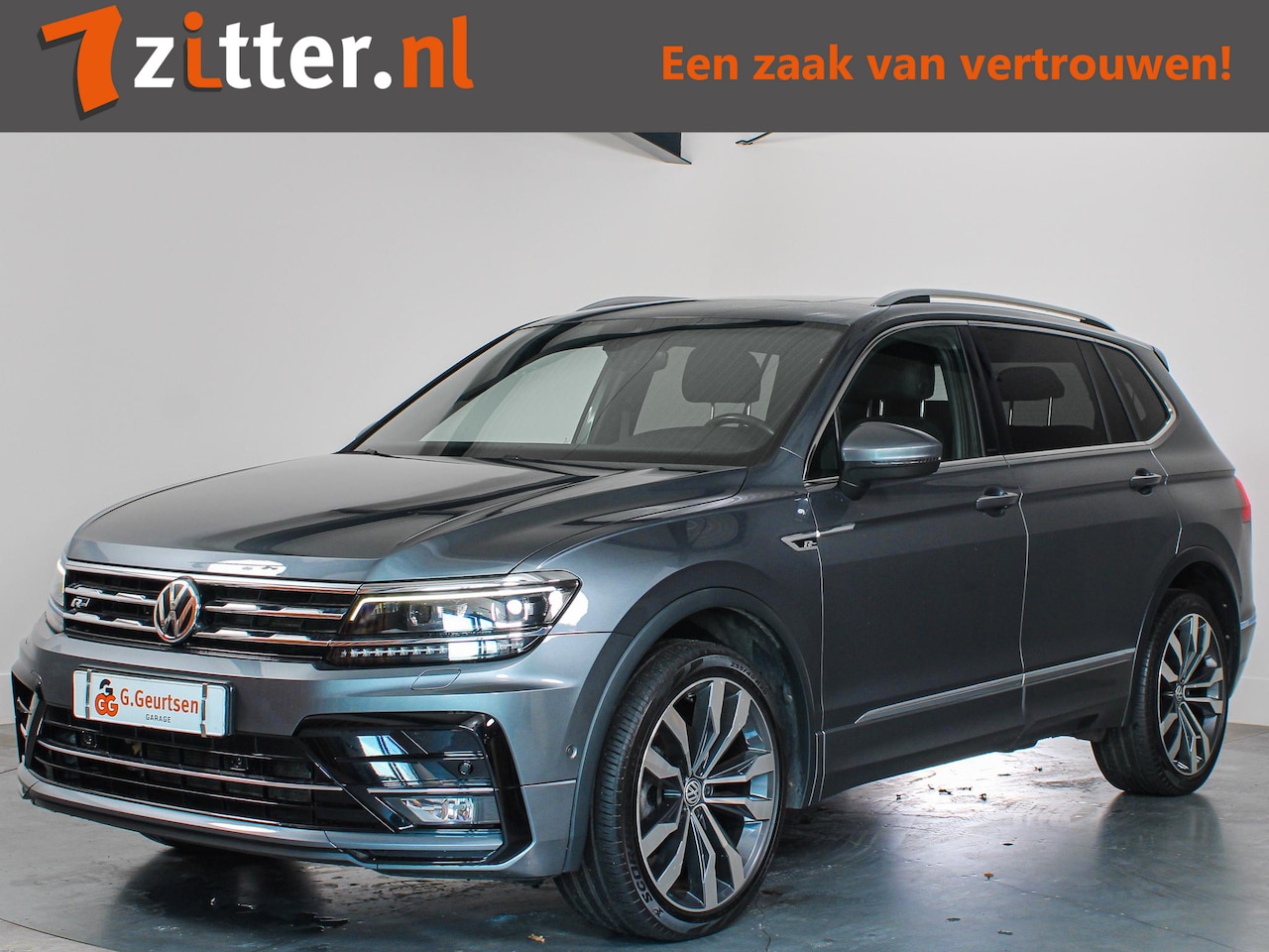 Volkswagen Tiguan Allspace - 1.5 TSI Highline R-Line 7-Persoons Panoramadak, Led, Massage, Elek. Trekhaak, Camera, Appl - AutoWereld.nl