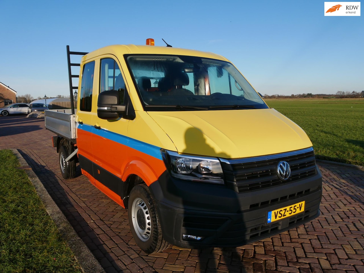 Volkswagen Crafter - 35 2.0 TDI L3 DUBB CAB PICK UP AC ** 15599 EX BTW ** 2023 !! - AutoWereld.nl