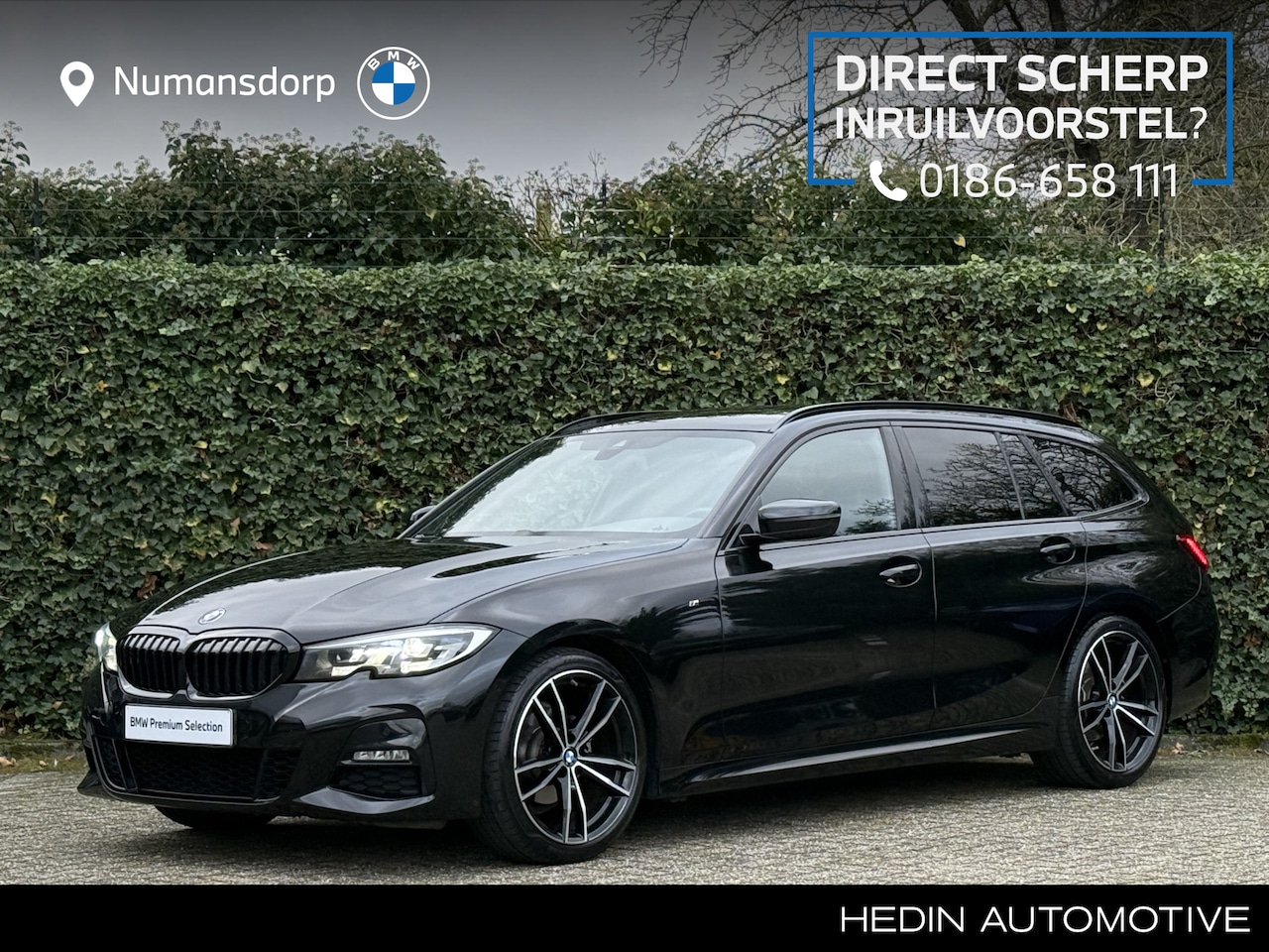 BMW 3-serie Touring - 318i | M-Sport | 19" | HiFi | Camera | Elek. Trekhaak | Shadow Line + | Getint Glas - AutoWereld.nl