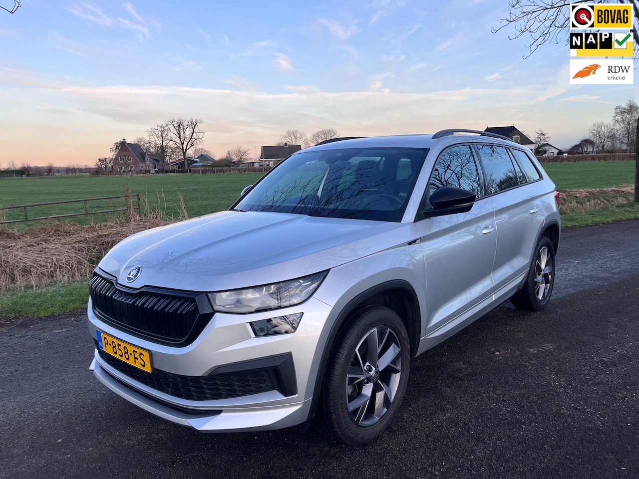 Skoda Kodiaq - 1.5 TSI Sportline Business 1.5 TSI Sportline Business,1e eig, facelift, trekhaak - AutoWereld.nl
