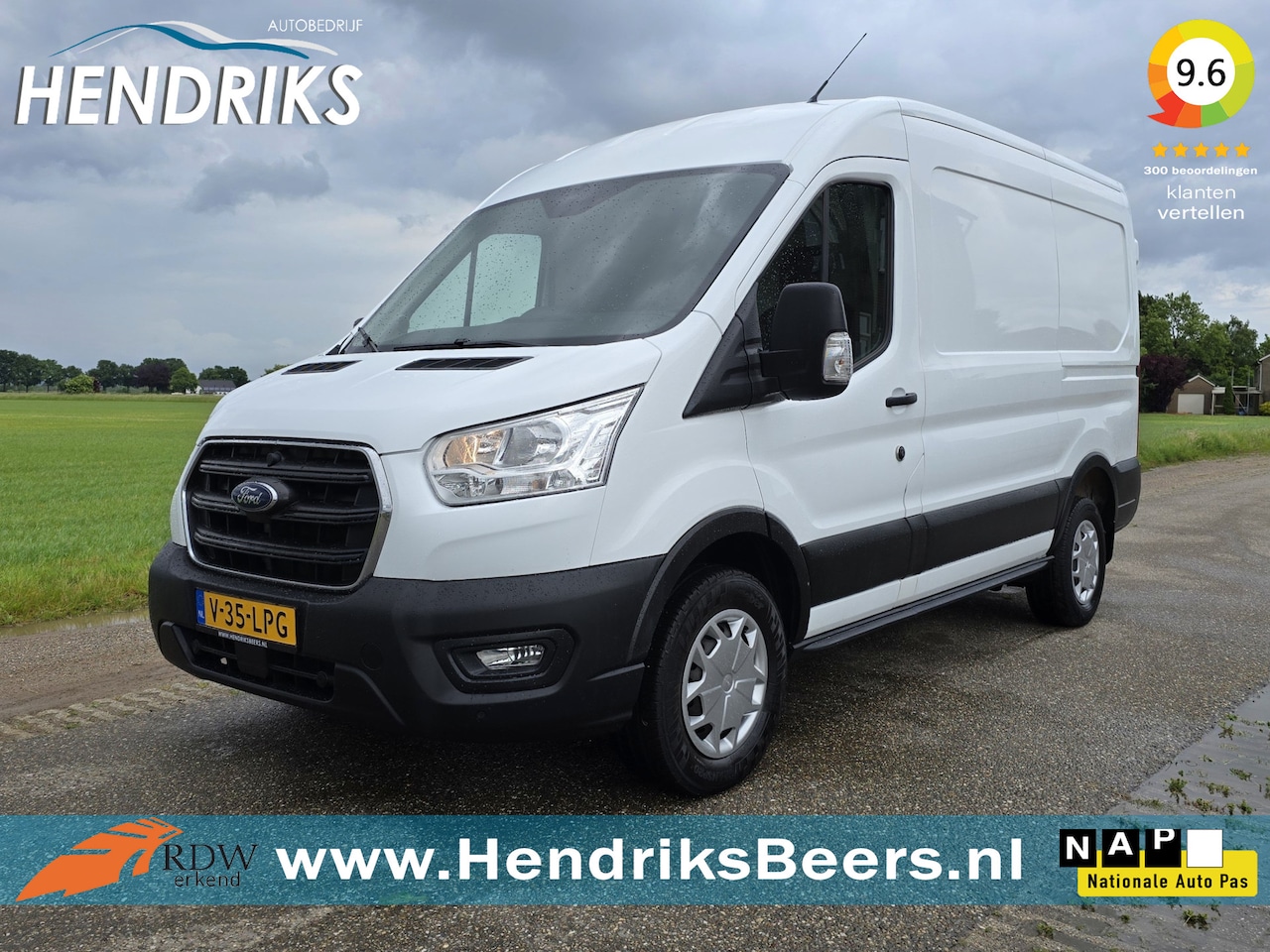 Ford Transit - 350 2.0 TDCI L2 H2 - 130 Pk - Euro 6 - Airco - Cruise Control - AutoWereld.nl