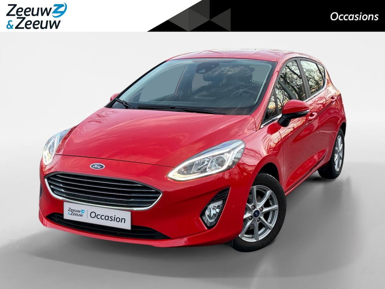 Ford Fiesta - 1.0 EcoBoost Titanium Automaat | Lage Kilometerstand | Apple CarPlay / Android Auto | Clim - AutoWereld.nl
