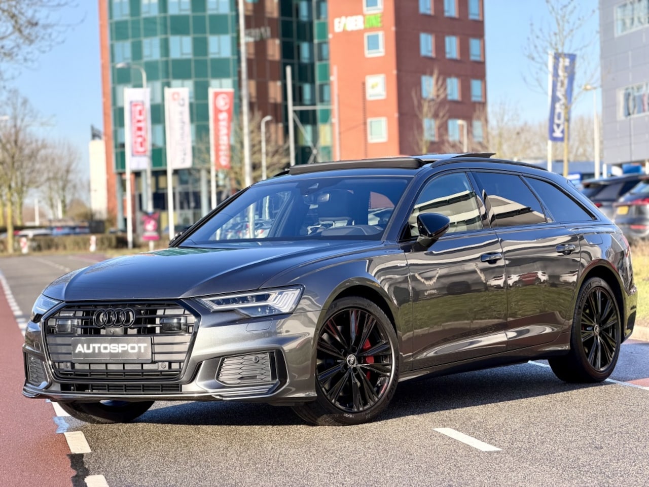 Audi A6 Avant - 55 TFSI e Quattro S Competition 367 Pk Pano HUD Matrix Memory Tr - AutoWereld.nl