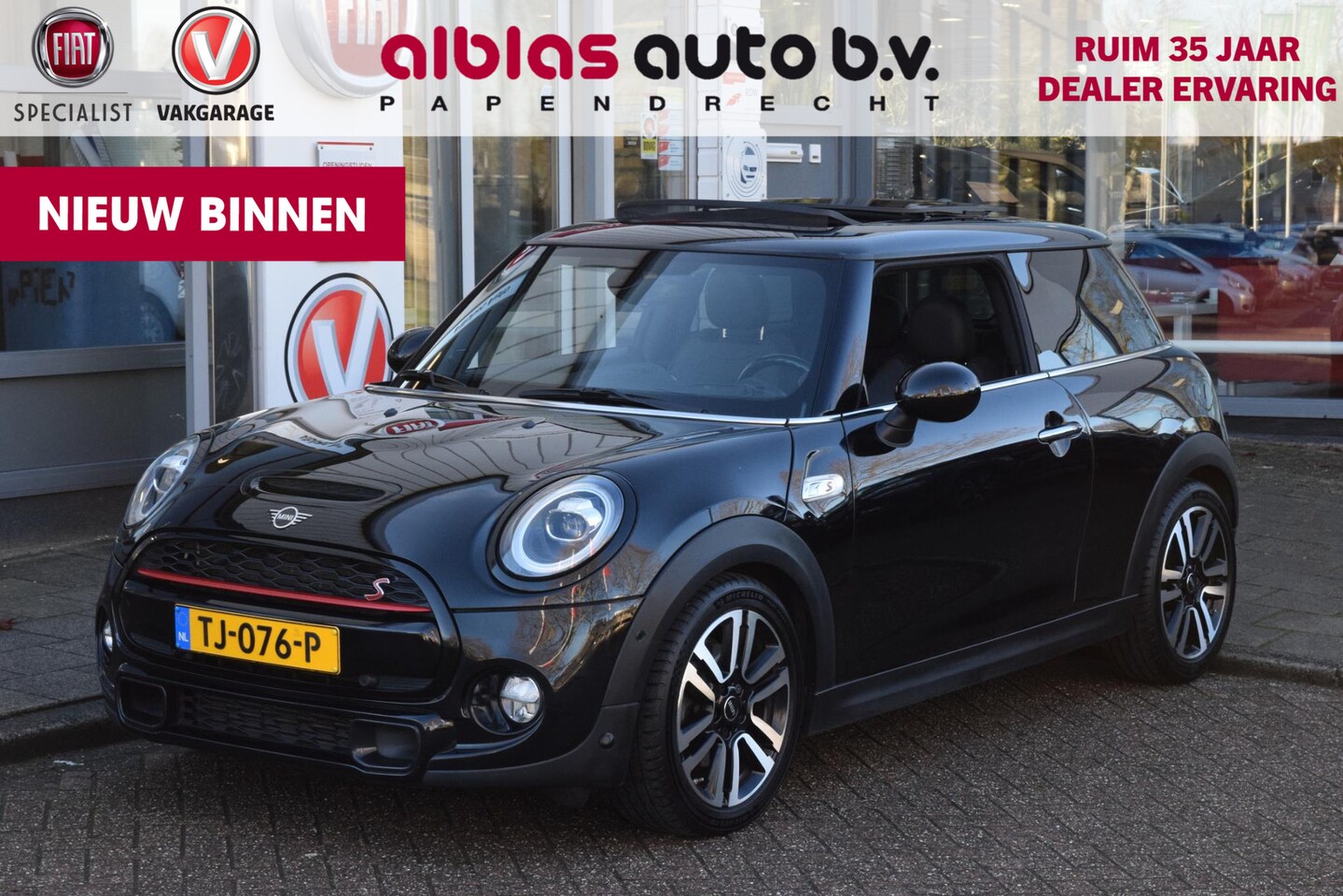 MINI Cooper S - Mini 2.0 Chili|Dak|Leer|HUD|HK|Clima|Stoelver. - AutoWereld.nl
