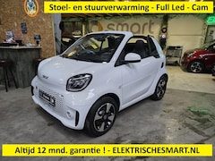 Smart Fortwo cabrio - EQ Comfort - stoel- en stuurverwarming - Full Led - 12 mnd. garantie - 3 fase snellader 22