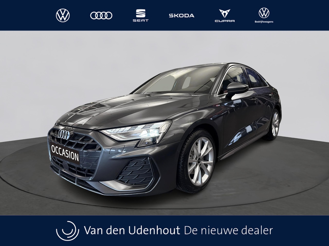 Audi A3 Limousine - 30 TFSI 116Pk S-Line Edition / Achteruitrijcamera / Parkeerhulp Plus - AutoWereld.nl