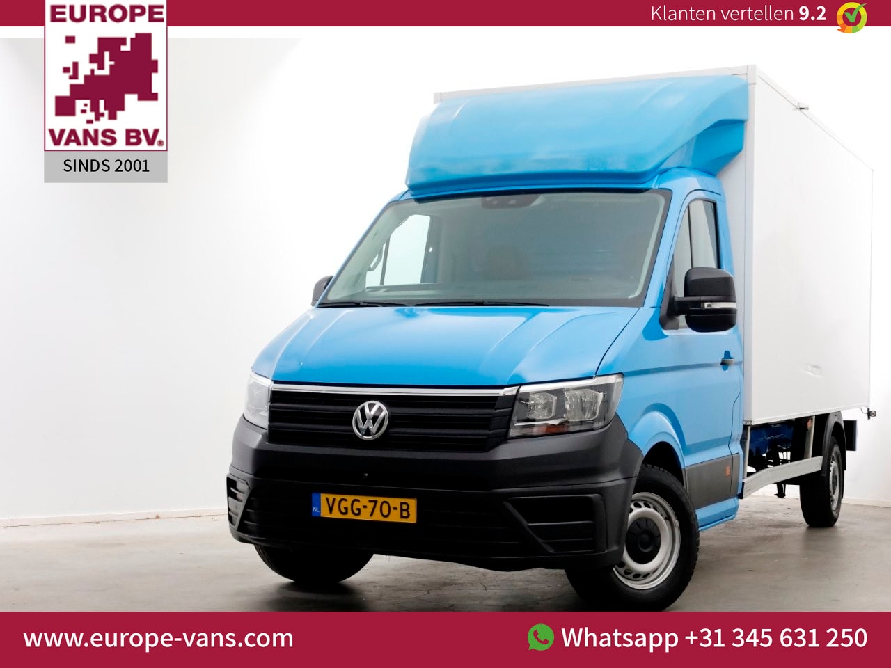 Volkswagen Crafter - 35 2.0 TDI E6 Bakwagen met achterdeuren 2 Persoons 06-2020 - AutoWereld.nl