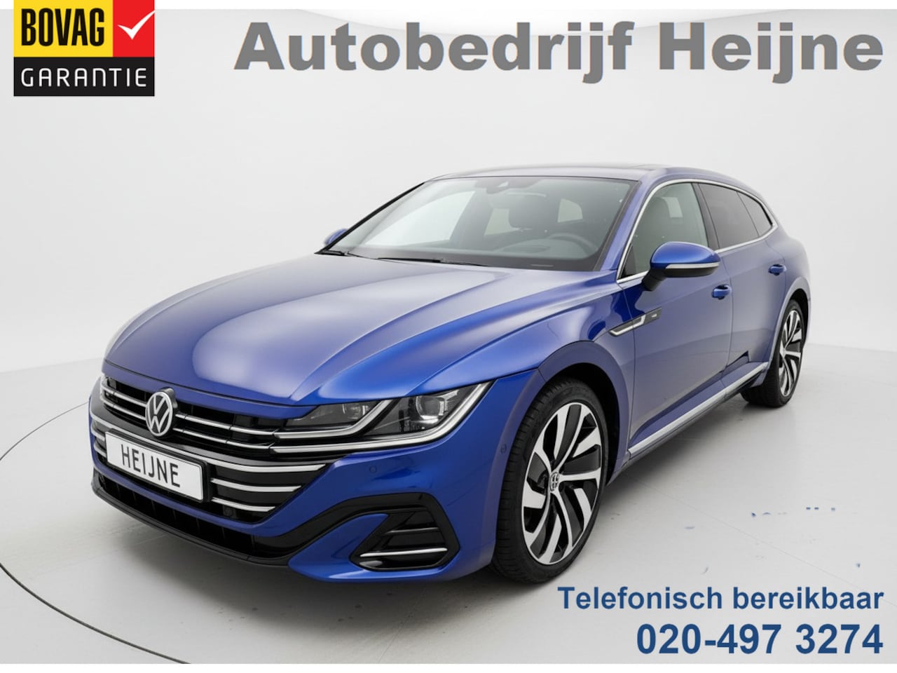 Volkswagen Arteon Shooting Brake - eHYBRID 218PK DSG R-LINE BUSINESS+ TREKHAAK/360CAMERA/LEDER/HEAD-UP - AutoWereld.nl