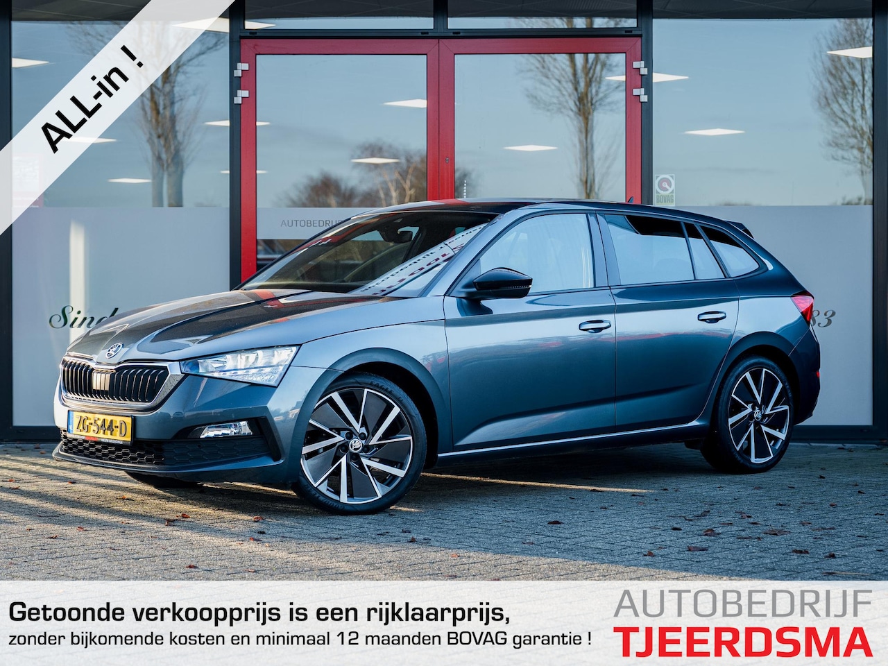 Skoda Scala - 1.5 TSI Sport Business | Origineel NL | Stoelverwarming | Crystal Lighting | Apple Carplay - AutoWereld.nl