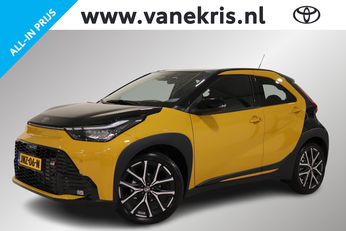 Toyota Aygo X - Hybrid 115 GR Sport Hybrid 115 GR Sport, Stoelverwarming, JBL, Apple Carplay/Android Auto! - AutoWereld.nl
