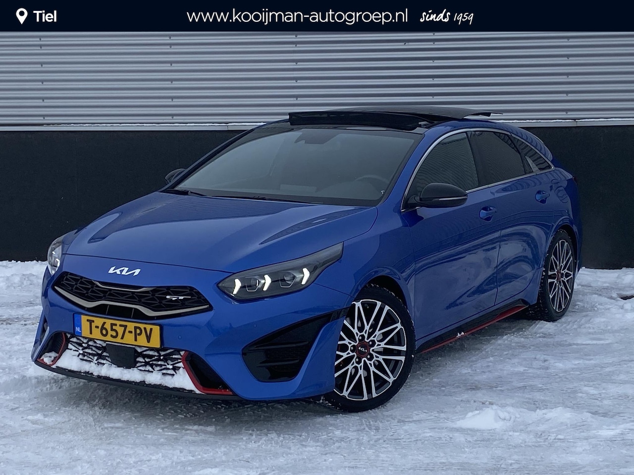 Kia Pro cee'd - 1.6 T-GDi GT Schuif-/kanteldak, Trekhaak, stoel- & stuurverwarming, navigatie, Apple CarPl - AutoWereld.nl