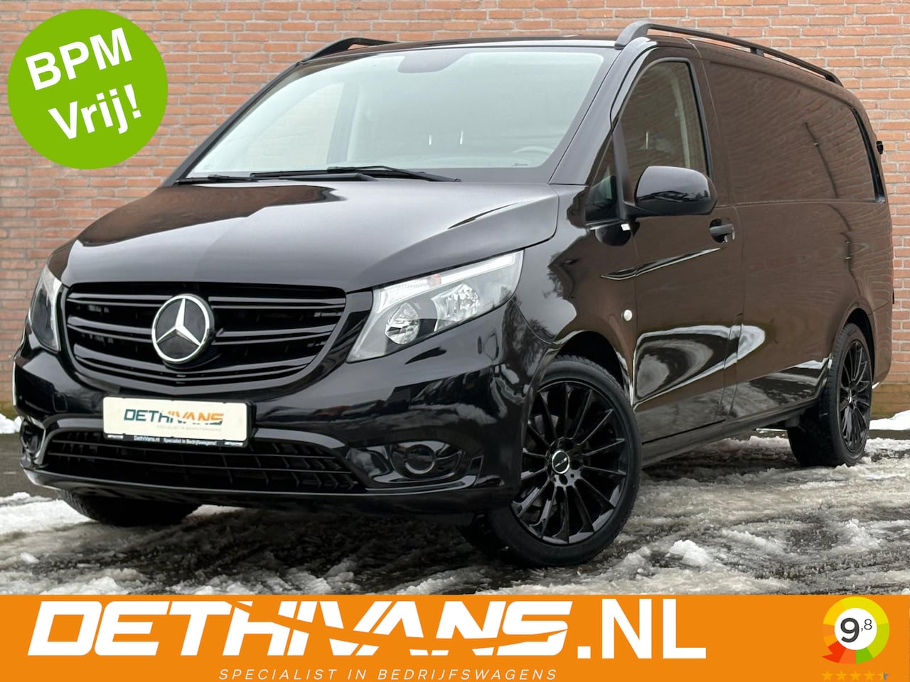 Mercedes-Benz Vito - 114CDI 136PK Lang 9G-Tronic / 2.500KG Trekhaak / Distronic - AutoWereld.nl