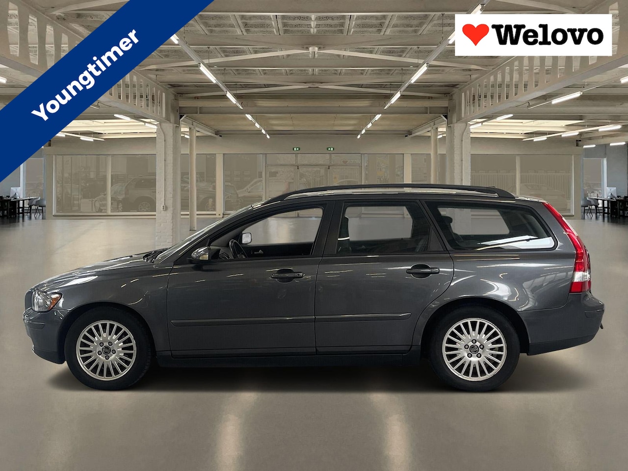 Volvo V50 - 2.4 Summum Automaat, electr. stoel, leder interieur, trekhaak... - AutoWereld.nl