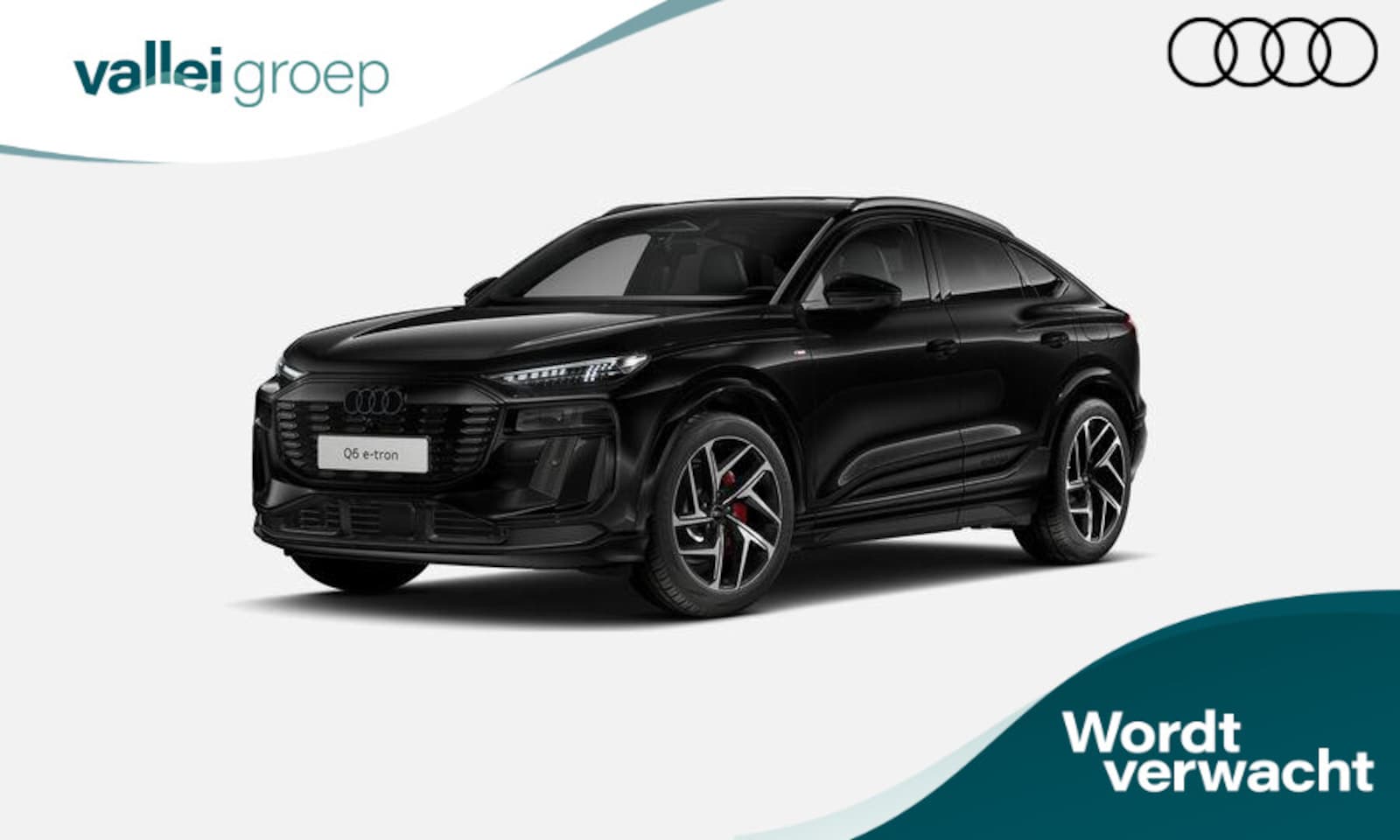Audi Q6 Sportback e-tron - 83Kwh 252 PK S edition | Glazen panoramadak | S line zwart leder-kunstleder | Interieurapp - AutoWereld.nl