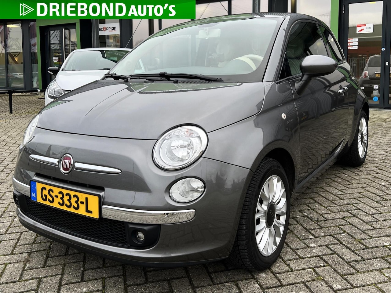 Fiat 500 - 1.2 Lounge 2015 - Airco ✔✔✔ - AutoWereld.nl