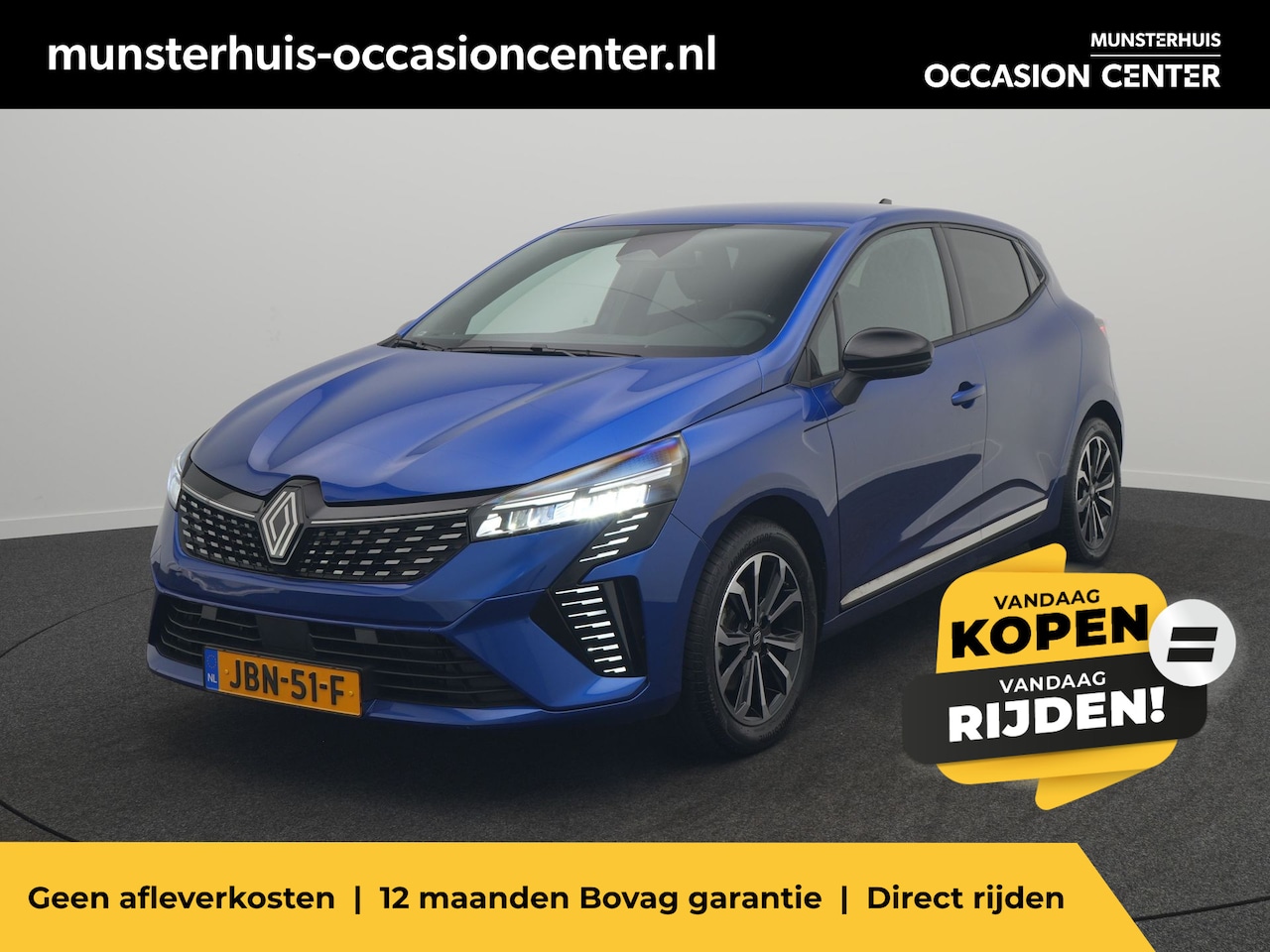 Renault Clio - 1.6 E-Tech Full Hybrid 145 Techno - RIJKLAARPRIJS - Achteruitrijcamera - Cruise Control - AutoWereld.nl