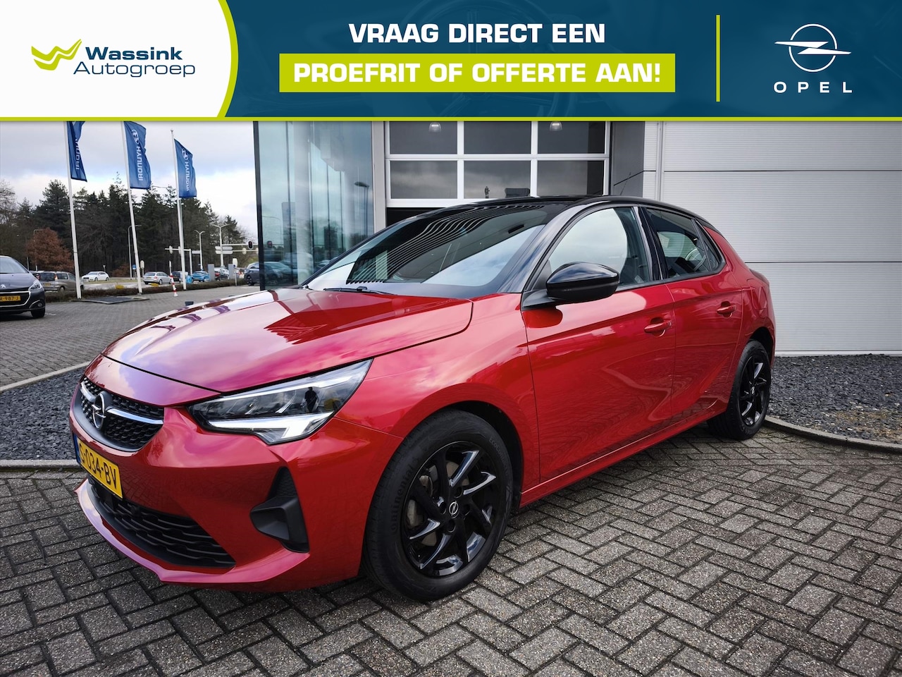Opel Corsa - 1.2 Turbo Start/Stop 100pk GS | Navigatie via Apple/Android | Stoel en stuur verwarming | - AutoWereld.nl