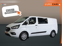 Ford Transit Custom - 300 2.0 TDCI L2H1 Trend Dubbele Cabine Automaat 5p | Airco | Navigatie | Bluetooth | Trekh