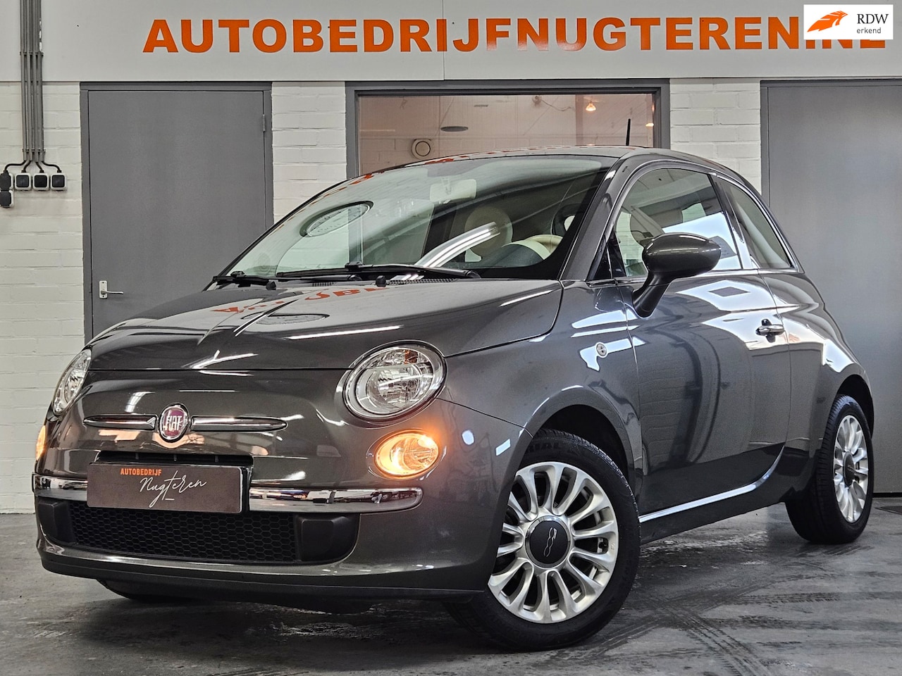 Fiat 500 - 1.2 BiColore|Automaat|Panoramadak|Airco| - AutoWereld.nl
