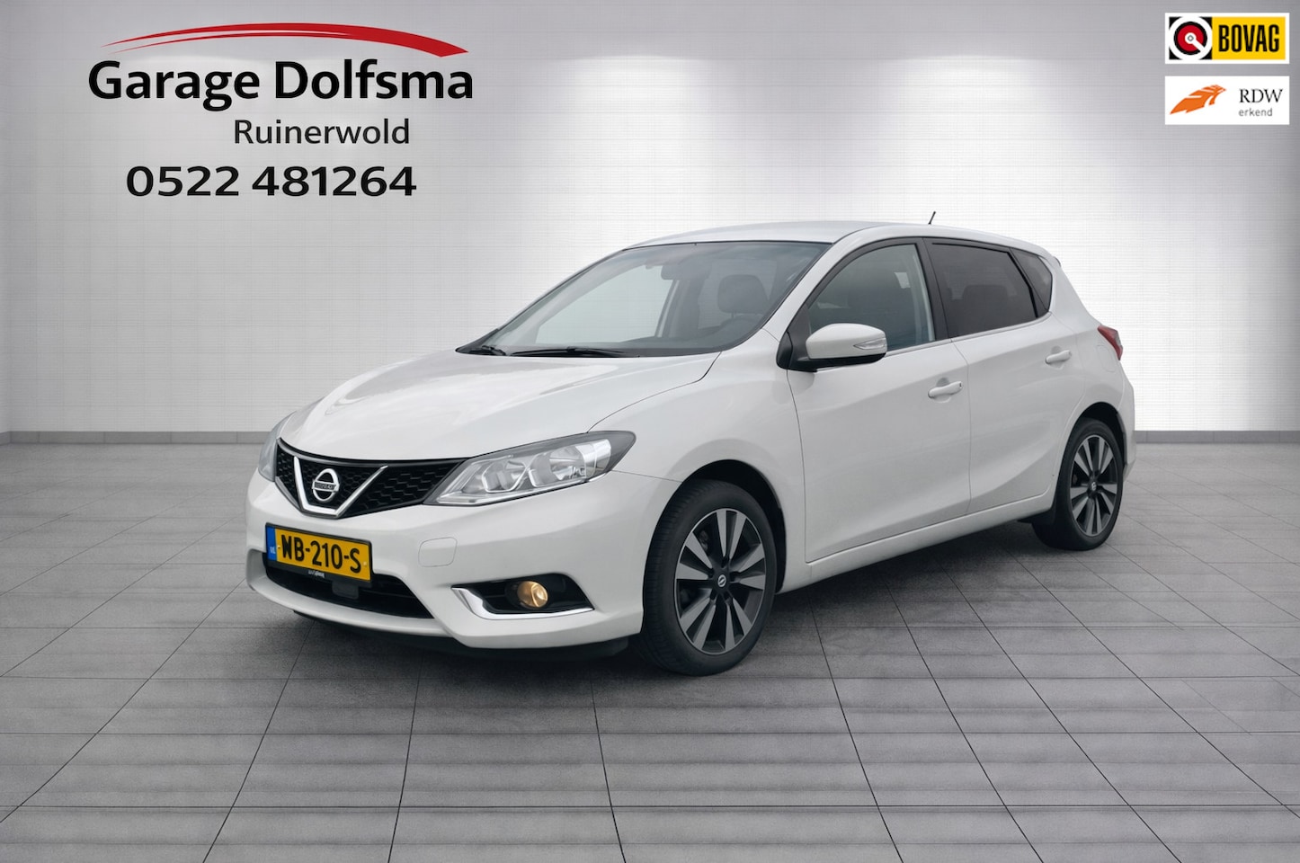Nissan Pulsar - 1.2 DIG-T N-Connecta-AUTOMAAT-NAVI-CLIMA-TREKHAAK-CAMERA- - AutoWereld.nl