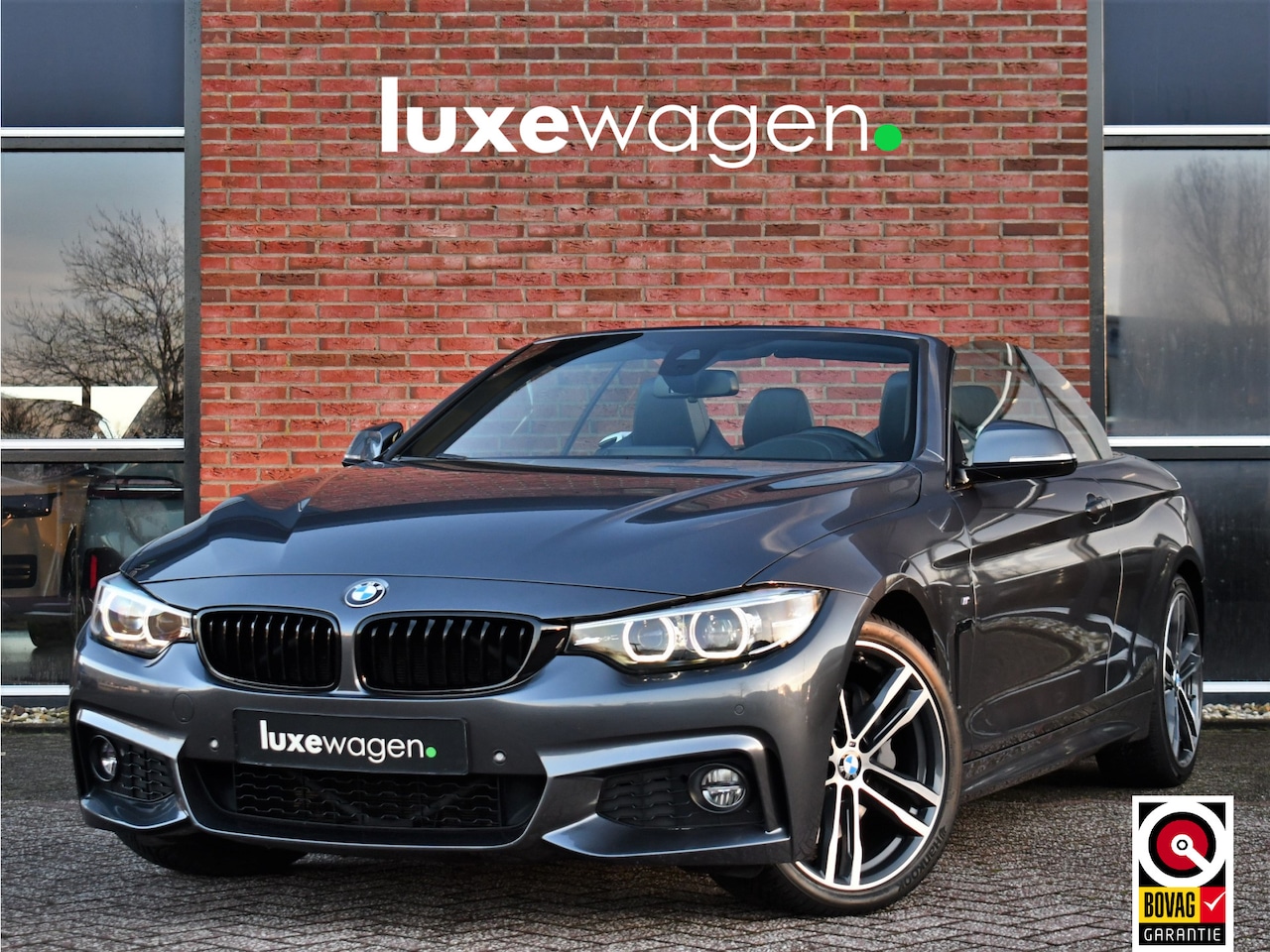 BMW 4-serie Cabrio - 440i M-Sport H/K Carplay HUD El-zetels 19inch NL-auto - AutoWereld.nl