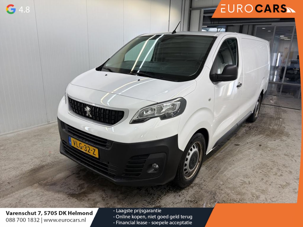 Peugeot Expert - 2.0 BlueHDI 180pk Aut. Long Premium Airco Navi Carplay Cruise Control PDC + Camera achter - AutoWereld.nl
