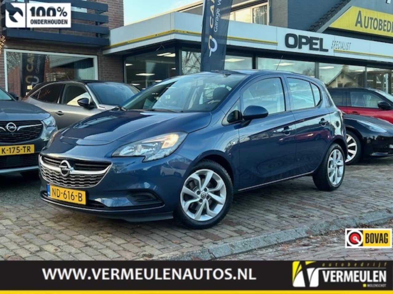 Opel Corsa - 1.0 Turbo 90PK Edition + 16"/ Airco/ Audio/ NL auto - AutoWereld.nl