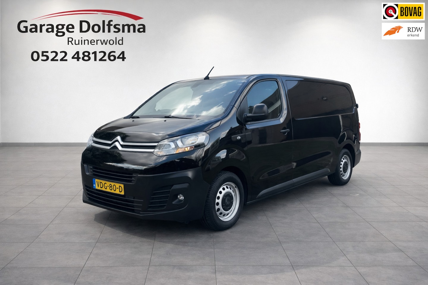 Citroën Jumpy - 1.5 BlueHDI 100 M Club- 1/2 leer-Navi-PDC-Cruise-Carplay- - AutoWereld.nl