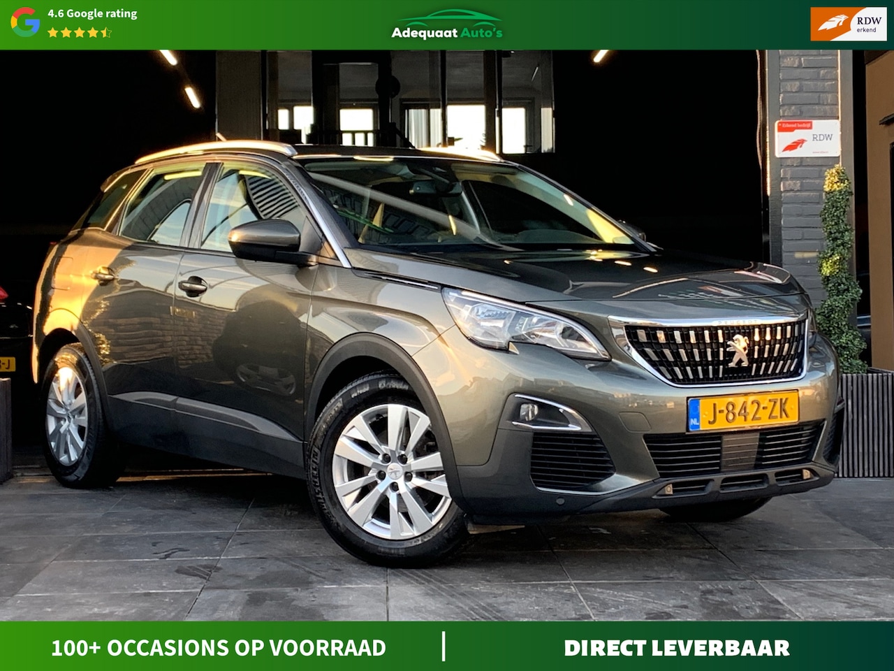 Peugeot 3008 - 1.2 PureTech Active|Airco|Cruise Control|AUT - AutoWereld.nl