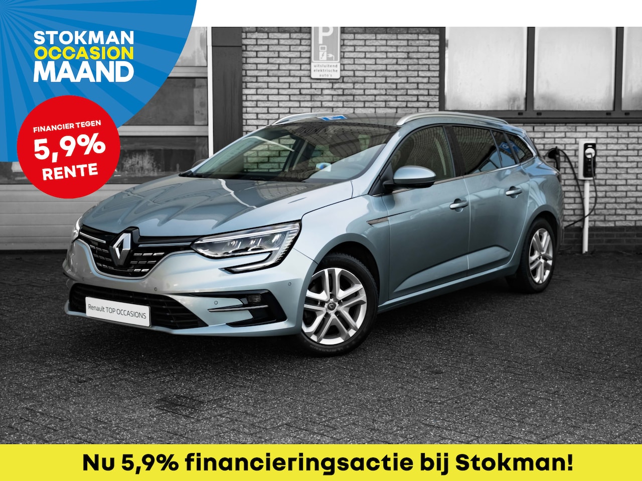Renault Mégane Estate - 1.3 TCe 140 ( EDC ) automaat Intens | navigatie | trekhaak | automaat | 1e eigenaar | wint - AutoWereld.nl