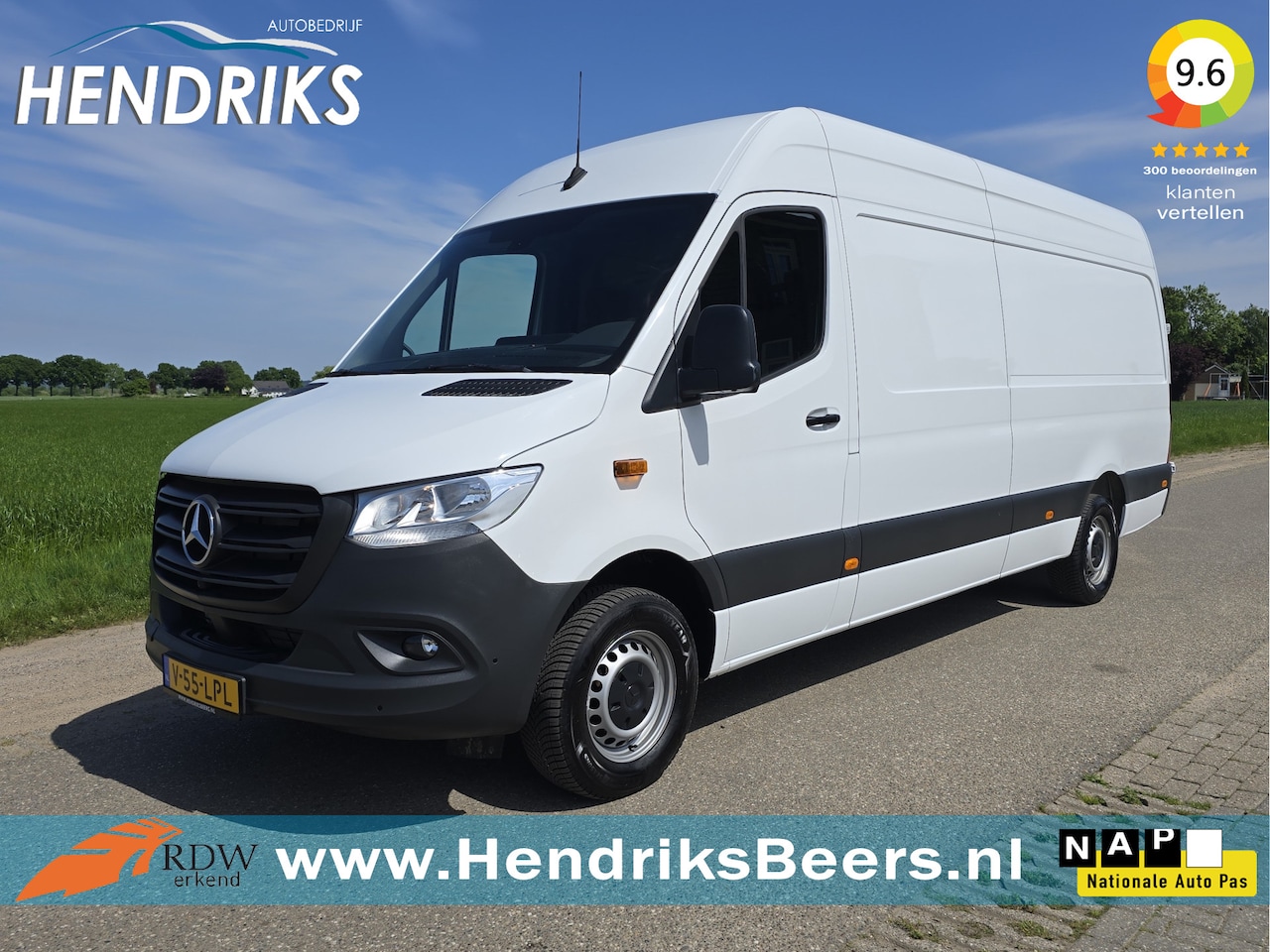 Mercedes-Benz Sprinter - 315 1.9 CDI L3 H2 RWD - 150 Pk - Euro 6 - Navi - ParkeerCamera - MBUX - - AutoWereld.nl