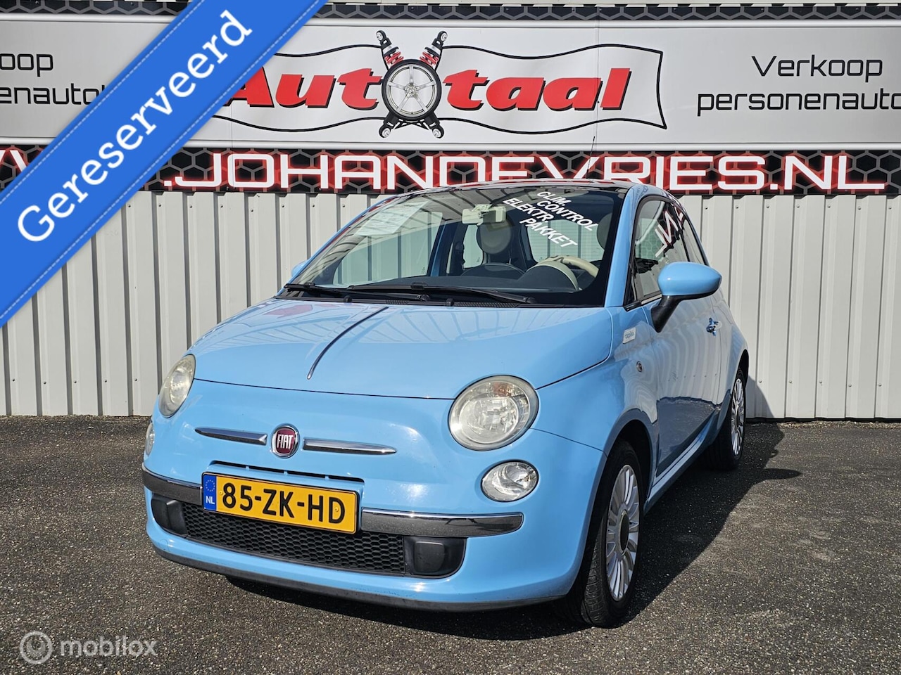 Fiat 500 - 1.4-16V Lounge I Clim.-control I Elektr.-pakket I NAP I unieke auto! - AutoWereld.nl