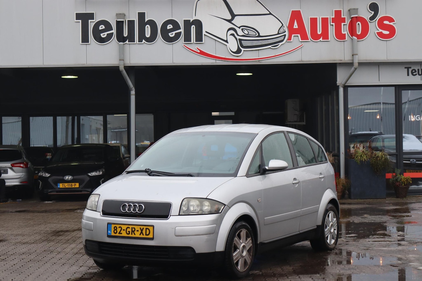 Audi A2 - 1.4 Radio cd speler, Stoelverwarming, Elektrische ramen, Zie foto's!! - AutoWereld.nl