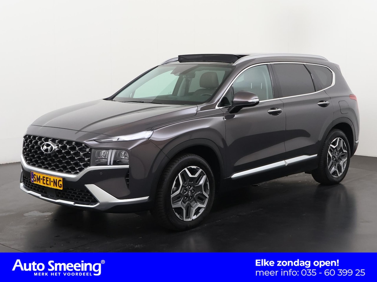 Hyundai Santa Fe - 1.6 T-GDI PHEV Premium Sky 7p. | Panoramadak | Trekhaak | 360 Camera | Zondag Open! - AutoWereld.nl