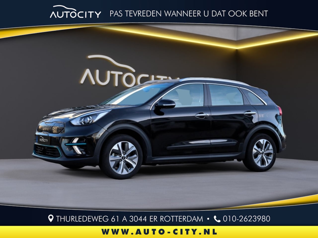 Kia e-Niro - DynamicLine 64 kWh 100% SOH l 3 FASE l Camera l Adaptive l Warmt - AutoWereld.nl