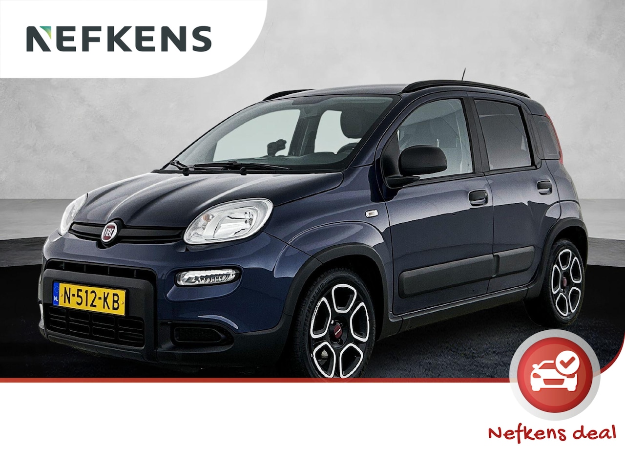 Fiat Panda - 1.0 Hybrid City Life 70pk | Parkeersensoren | Airco | Bluetooth | DAB | 15"LMV | - AutoWereld.nl