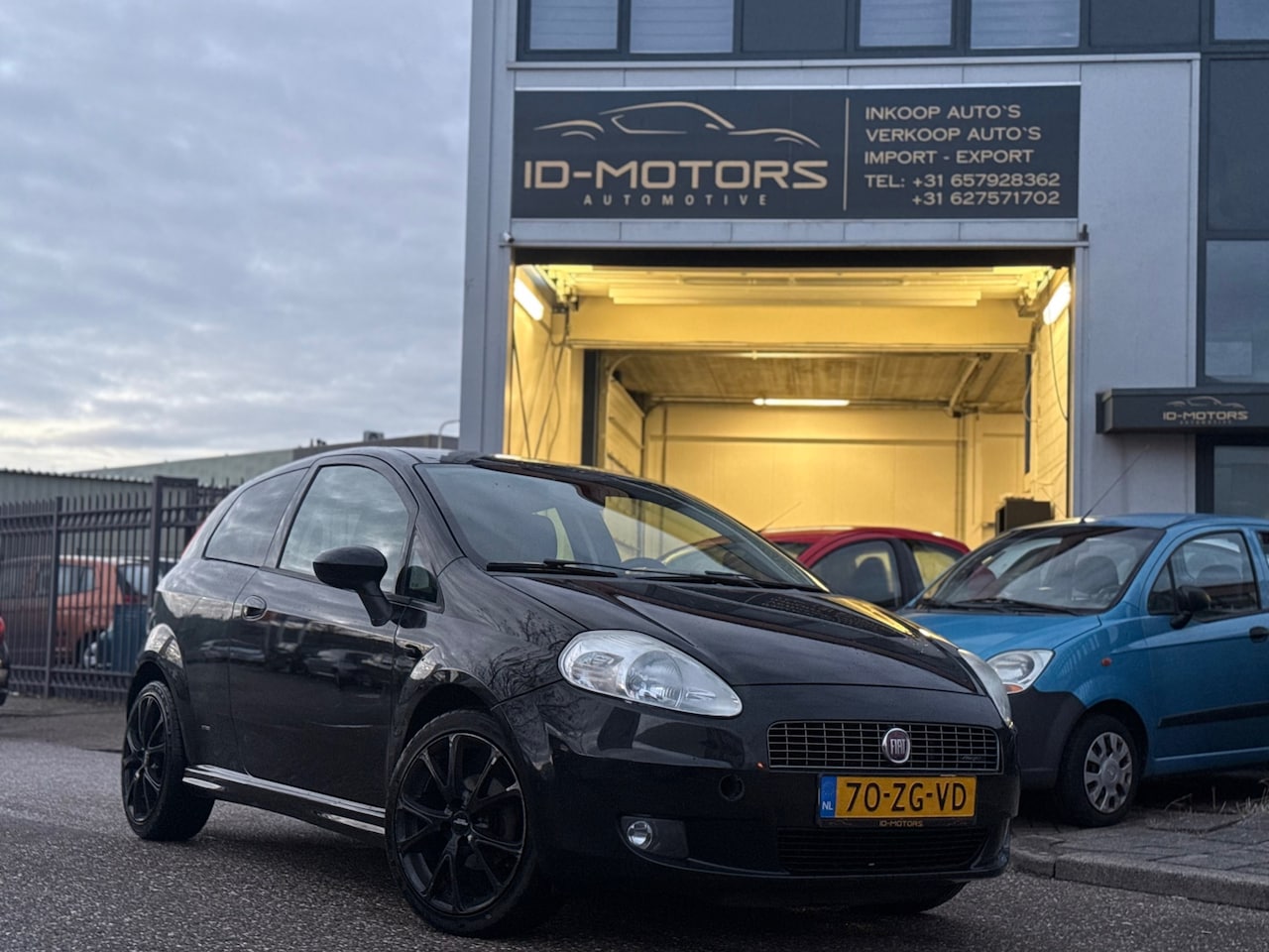 Fiat Grande Punto - 1.4-16V Sport edition nap apk cruise velgen - AutoWereld.nl