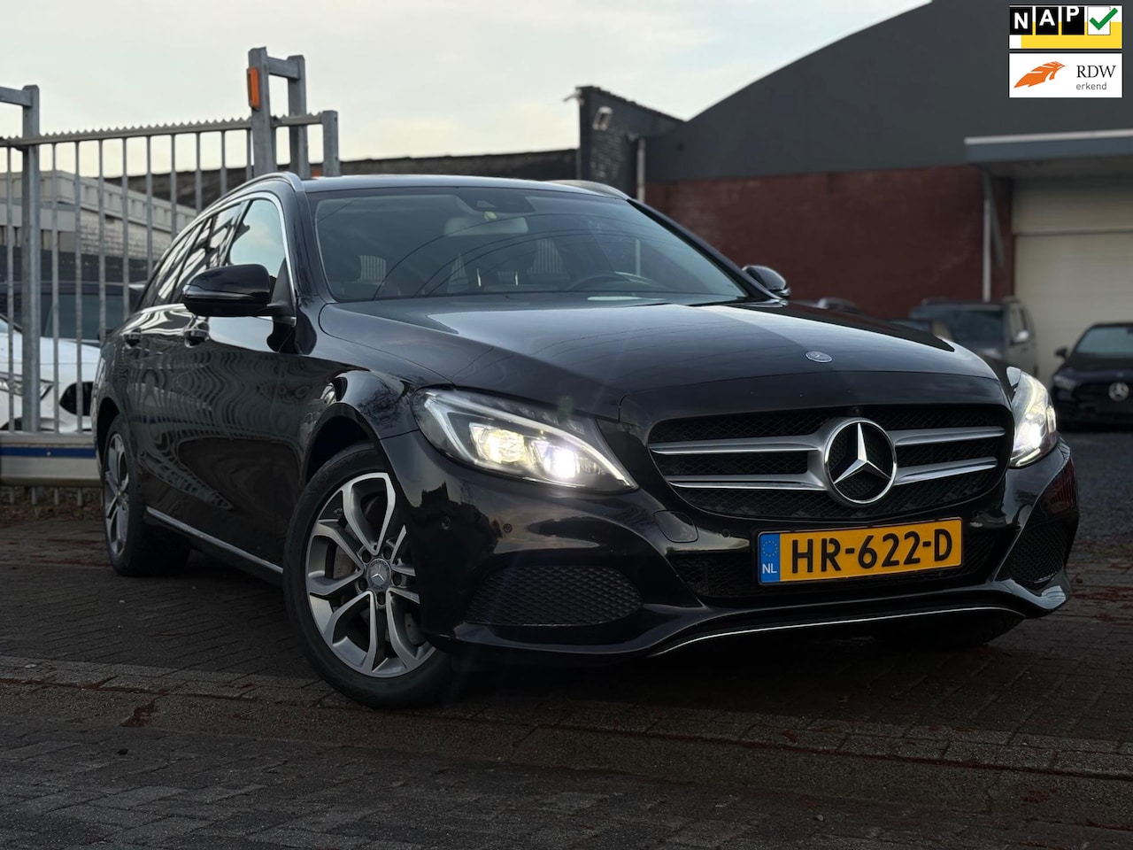 Mercedes-Benz C-klasse Estate - 350 e Lease Edition | Burmester | 360* Camera | Navigatie | 17” LMV | - AutoWereld.nl