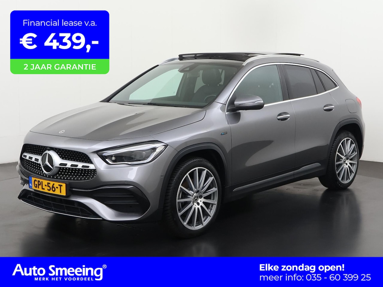 Mercedes-Benz GLA-Klasse - 250 e AMG Line | Panoramadak | Burmester Sound | Trekhaak | Zondag Open! - AutoWereld.nl