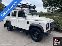 Land Rover Defender 110 - 2.4 TD SW 110/Grijs Kenteken/Camper