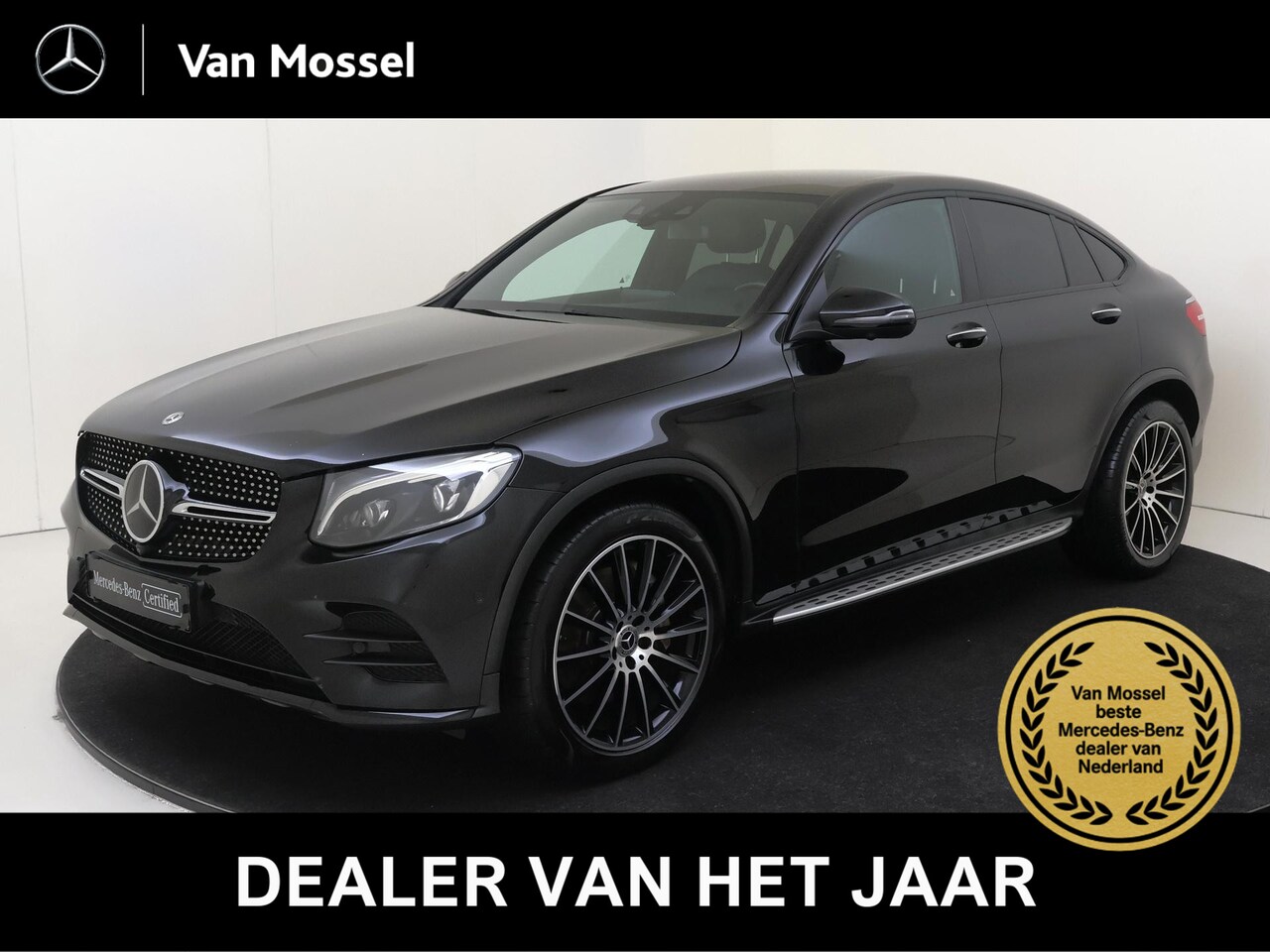 Mercedes-Benz GLC-klasse Coupé - 300 4MATIC / Memory-Stoelen / Burmeister / 360Graden-Camera / Night-Pakket / - AutoWereld.nl