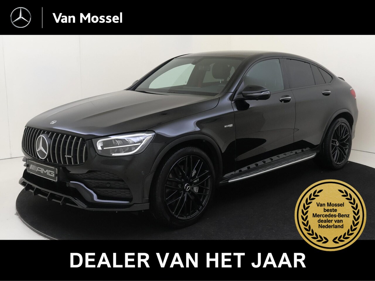 Mercedes-Benz GLC-klasse Coupé - AMG 43 4MATIC Premium Plus / Memory-Stoelen / Burmester / 360Graden-Camera / - AutoWereld.nl