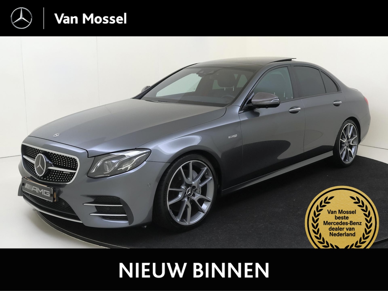 Mercedes-Benz E-klasse - AMG 43 4Matic Premium Plus / Panoramadak/ 20 inch/ Rijassistentie/ DISTRONIC/ Zonneschermp - AutoWereld.nl