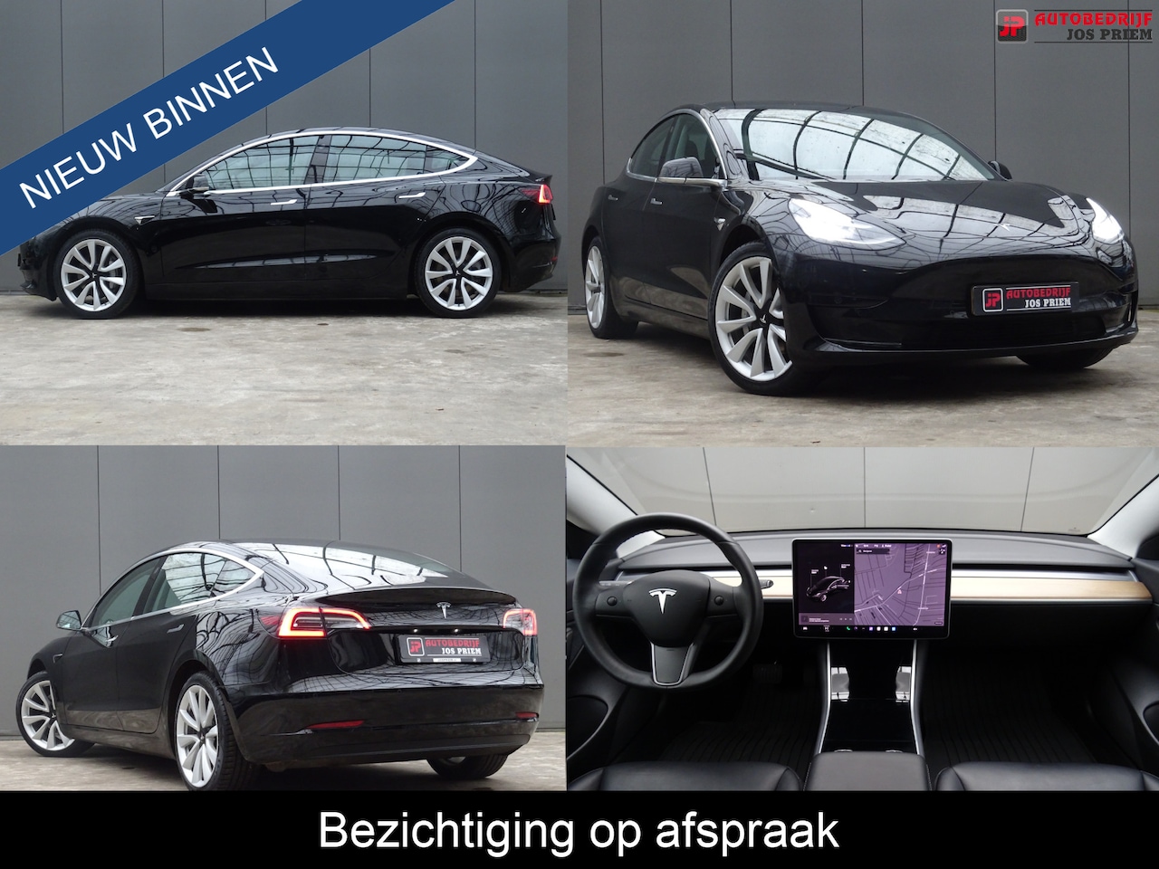 Tesla Model 3 - Standard RWD Plus 60 kWh * LEER * PANORAMADAK !! - AutoWereld.nl
