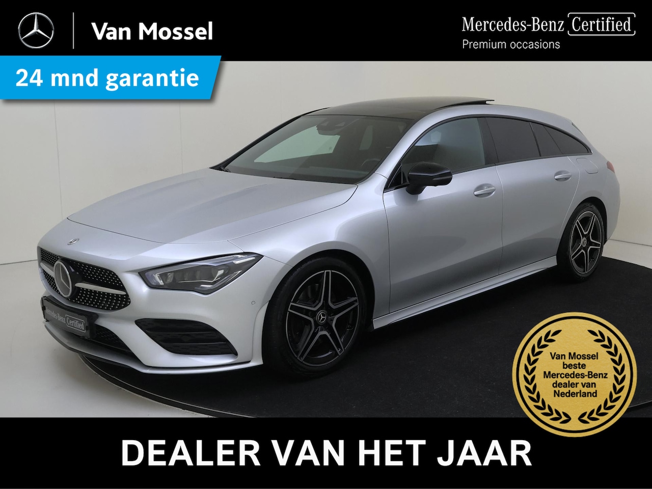 Mercedes-Benz CLA-klasse Shooting Brake - 200 Premium Plus Panoramadak / Headup Display / Rijassistentiepakket - AutoWereld.nl