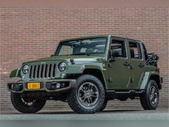 Jeep Wrangler - 3.6 V6 75th Anniversary, Carplay, Full LED, Camera, Stoelverwarming, Alpine audio, Half le